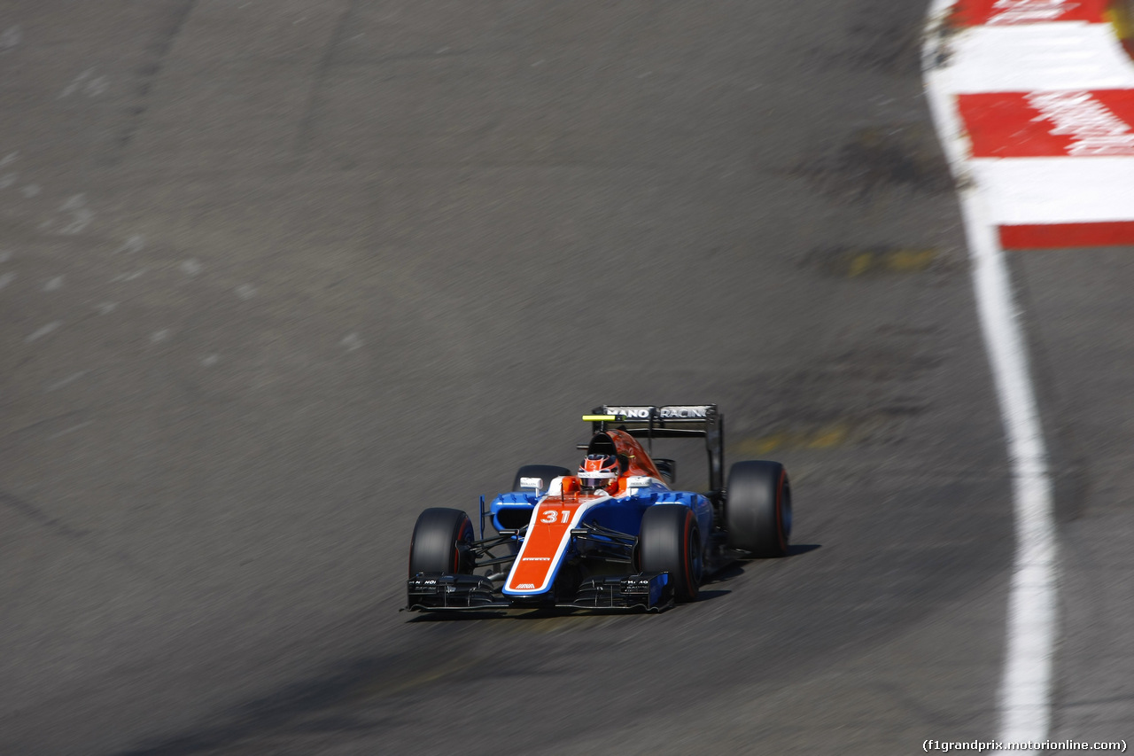 GP BELGIO, 27.08.2016 - Prove Libere 3, Esteban Ocon (FRA) Manor Racing MRT05