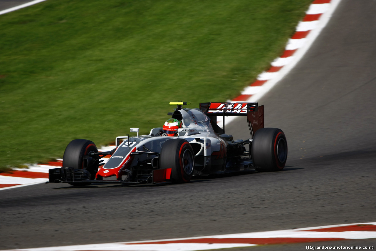 GP BELGIO, 27.08.2016 - Prove Libere 3, Esteban Gutierrez (MEX) Haas F1 Team VF-16