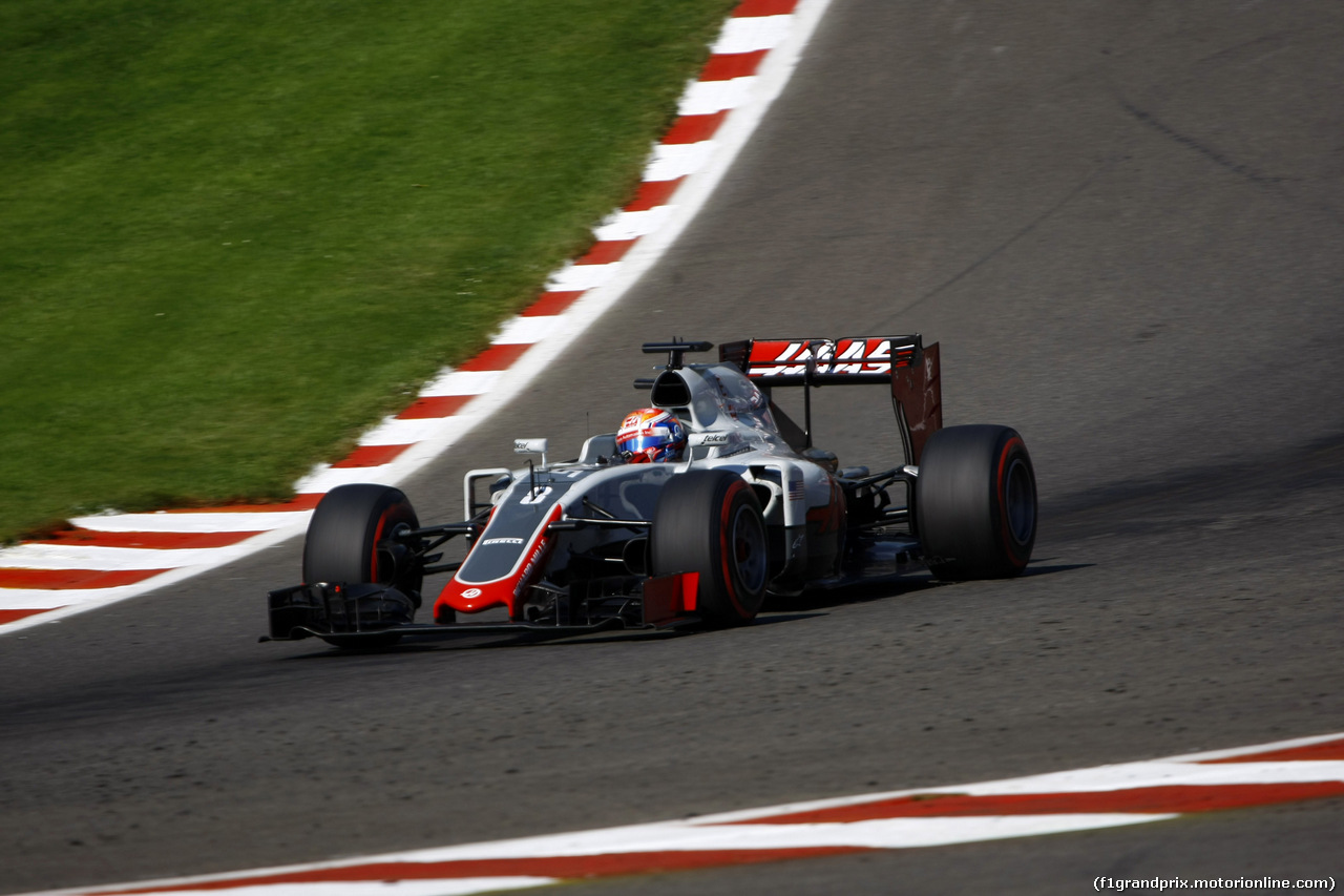 GP BELGIO, 27.08.2016 - Prove Libere 3, Romain Grosjean (FRA) Haas F1 Team VF-16