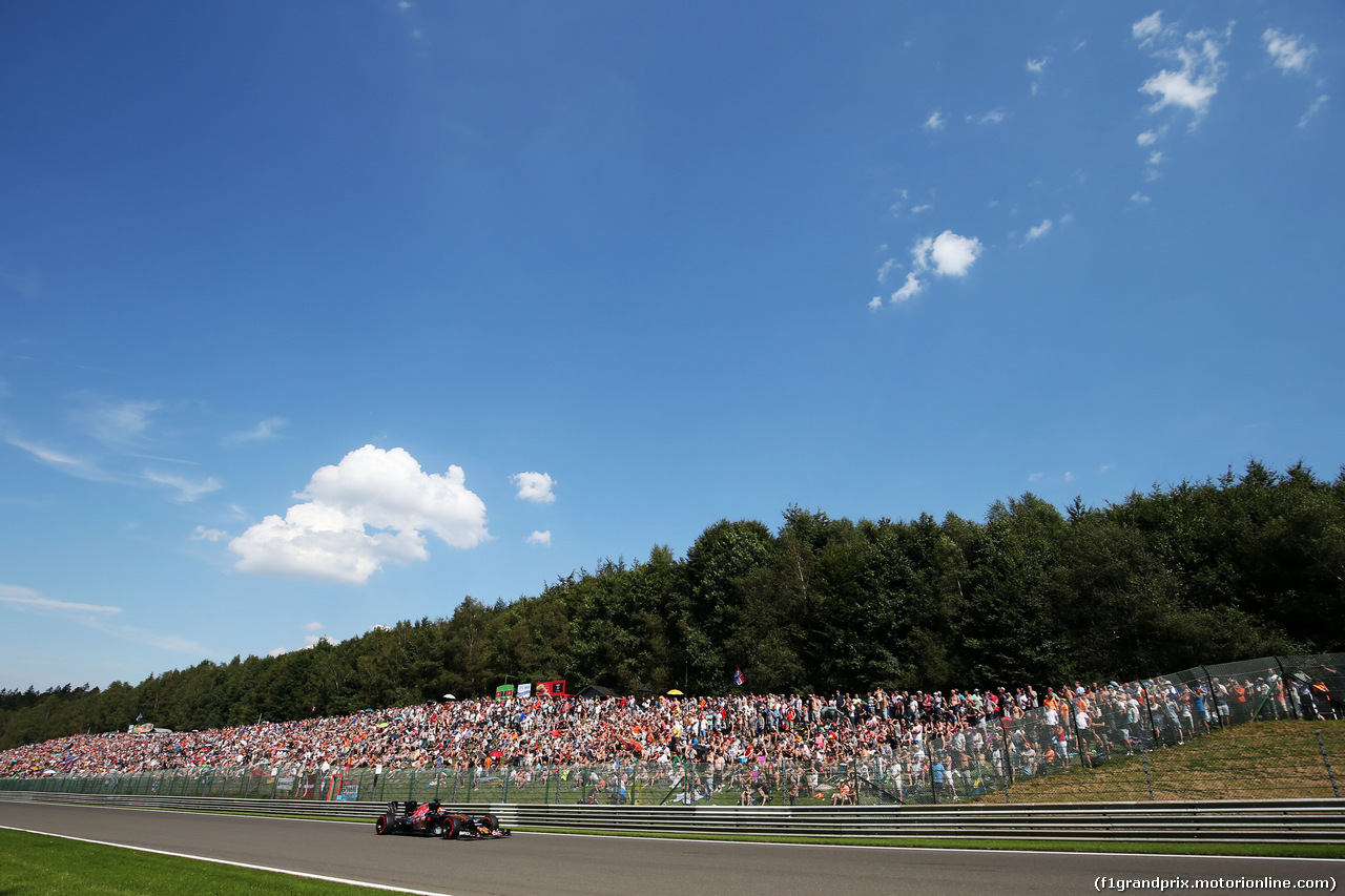 GP BELGIO, Daniil Kvyat (RUS) Scuderia Toro Rosso STR11.
27.08.2016. Qualifiche