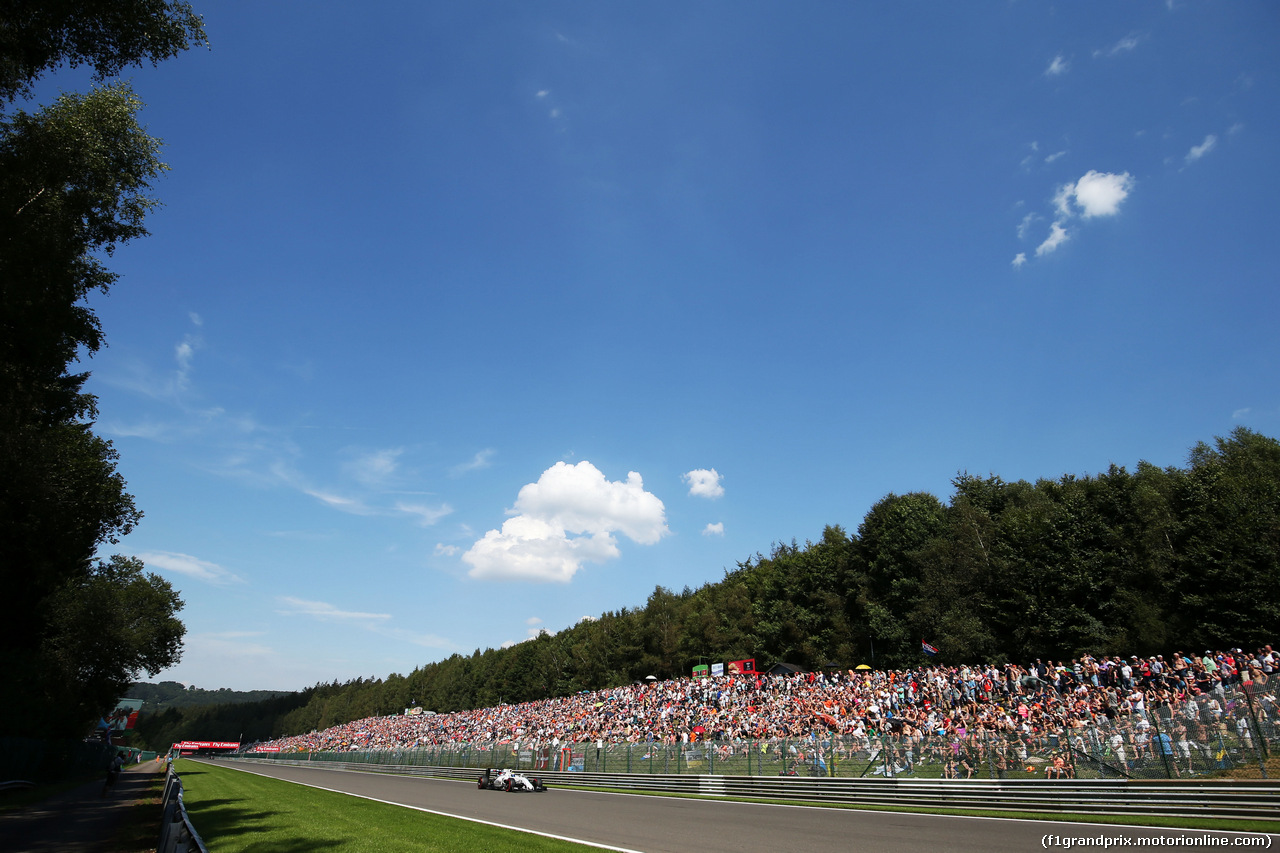 GP BELGIO, Felipe Massa (BRA) Williams FW38.
27.08.2016. Qualifiche