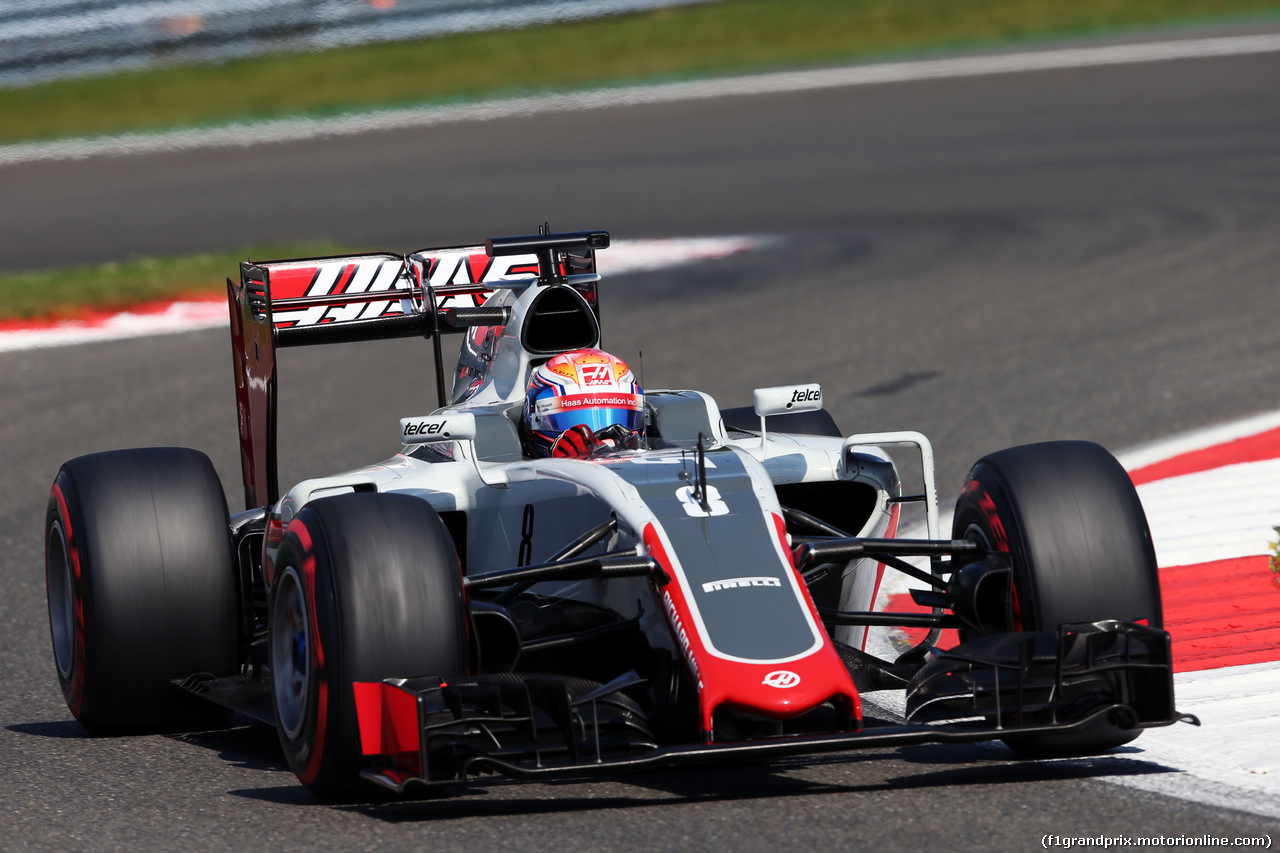 GP BELGIO, Romain Grosjean (FRA) Haas F1 Team VF-16.
27.08.2016. Qualifiche