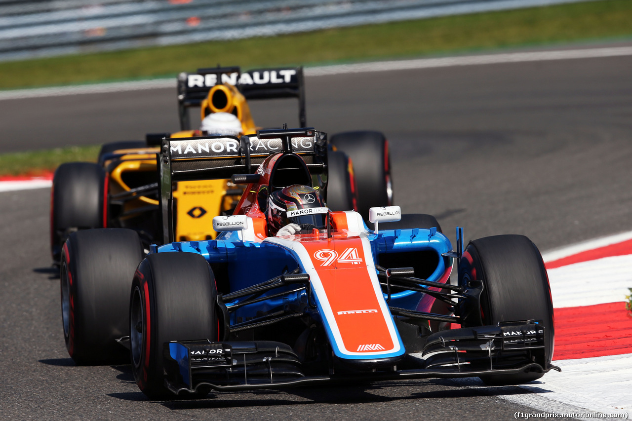 GP BELGIO, Pascal Wehrlein (GER) Manor Racing MRT05.
27.08.2016. Qualifiche