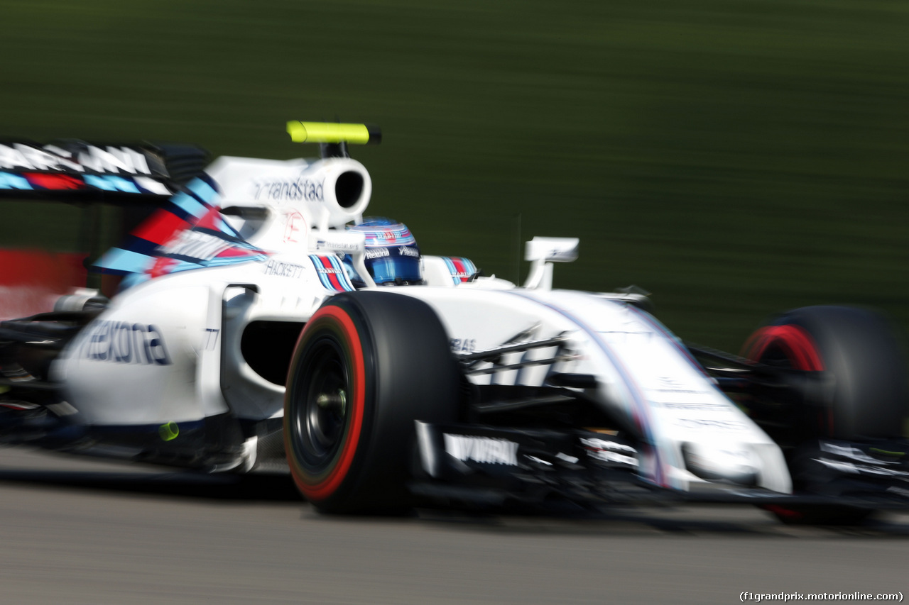 GP BELGIO, Valtteri Bottas (FIN) Williams FW38.
27.08.2016. Qualifiche