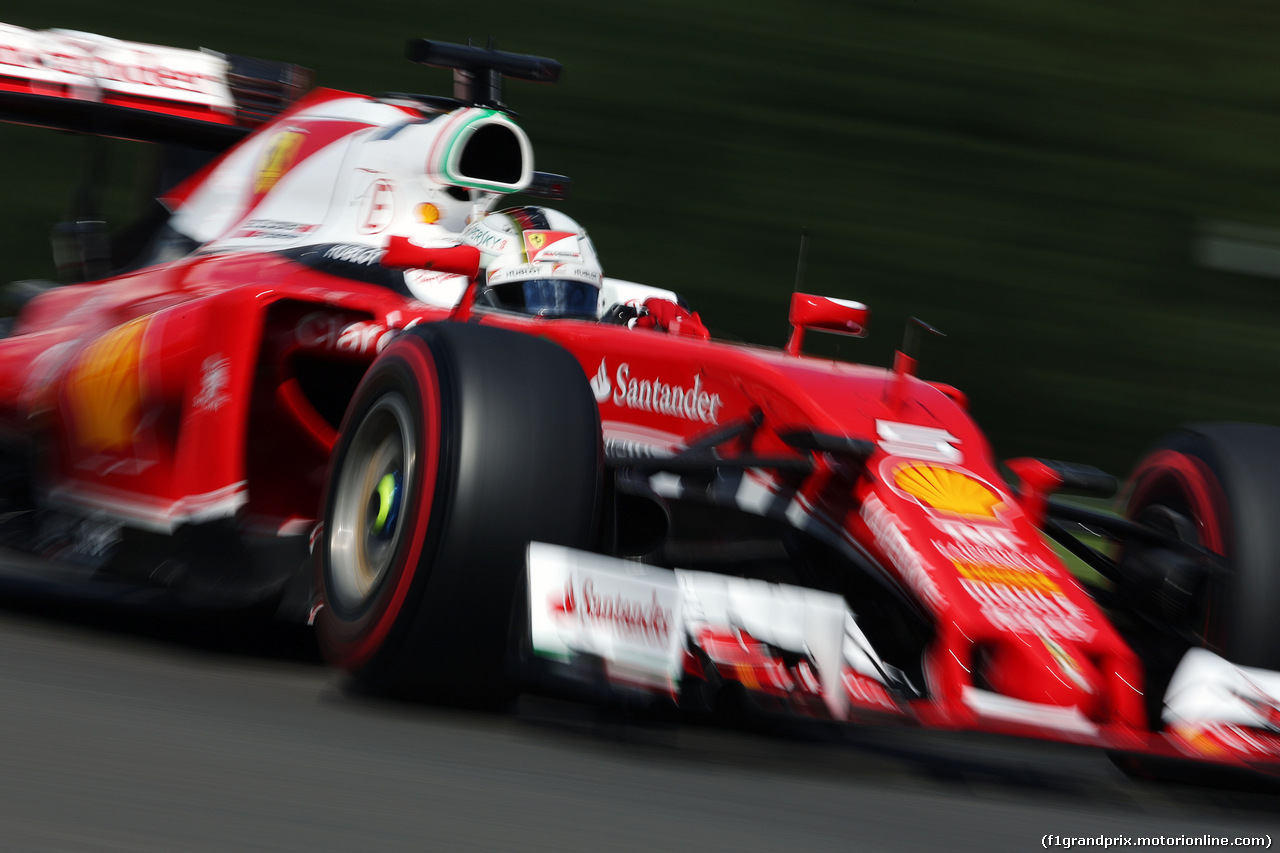 GP BELGIO, Sebastian Vettel (GER) Ferrari SF16-H.
27.08.2016. Qualifiche