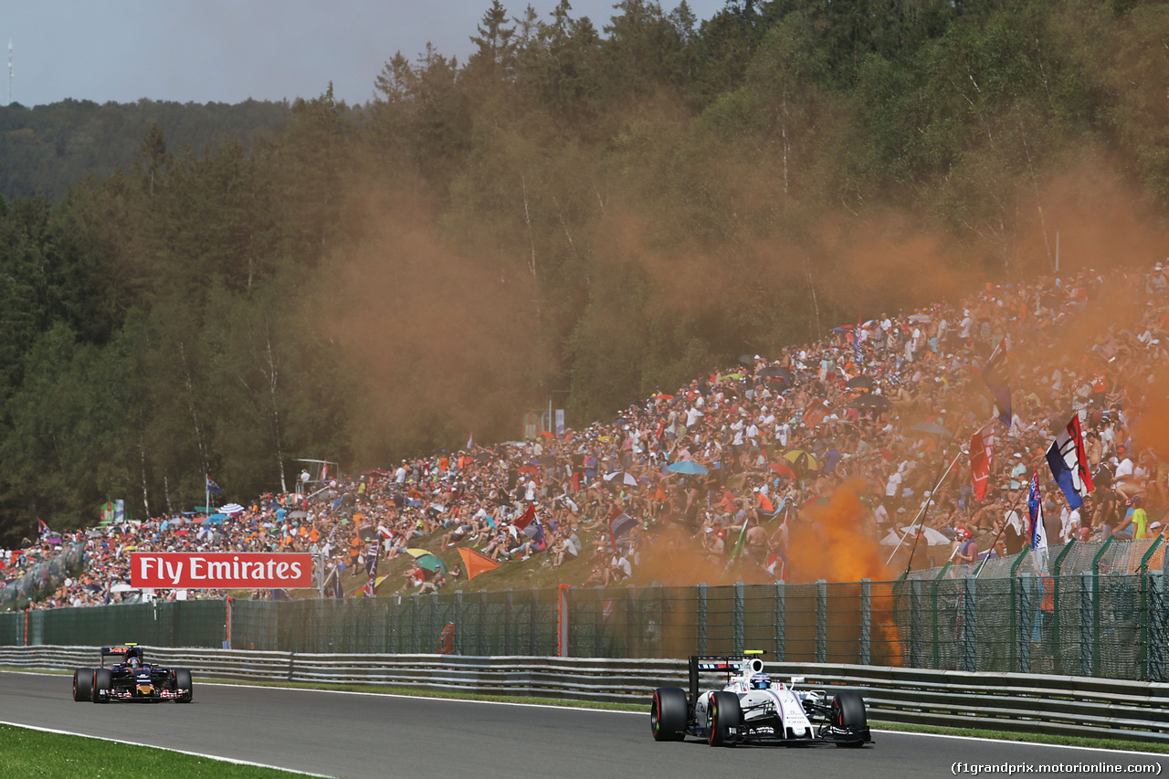 GP BELGIO, Valtteri Bottas (FIN) Williams FW38.
27.08.2016. Qualifiche