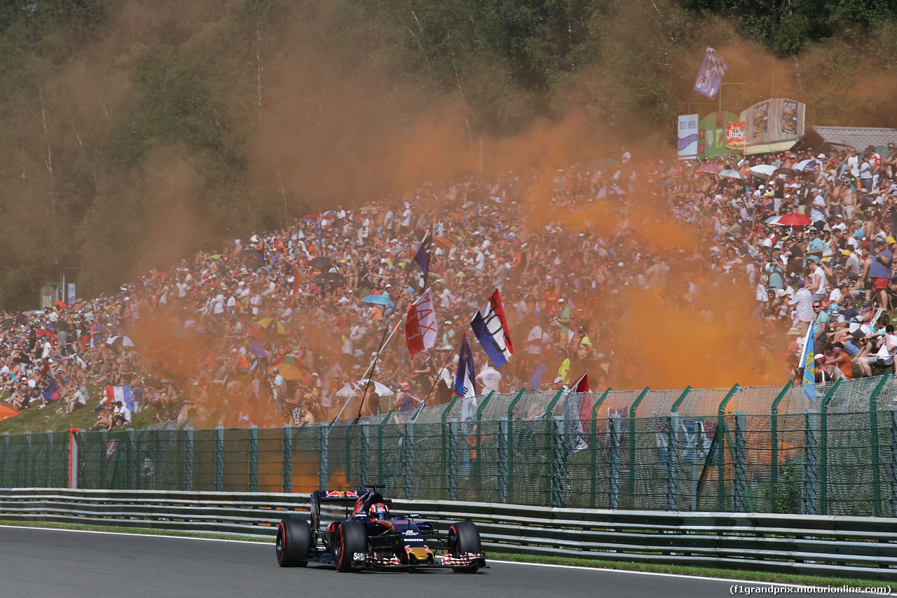 GP BELGIO, Daniil Kvyat (RUS) Scuderia Toro Rosso STR11.
27.08.2016. Qualifiche