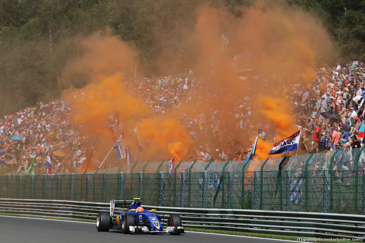 GP BELGIO, Felipe Nasr (BRA) Sauber C35.
27.08.2016. Qualifiche