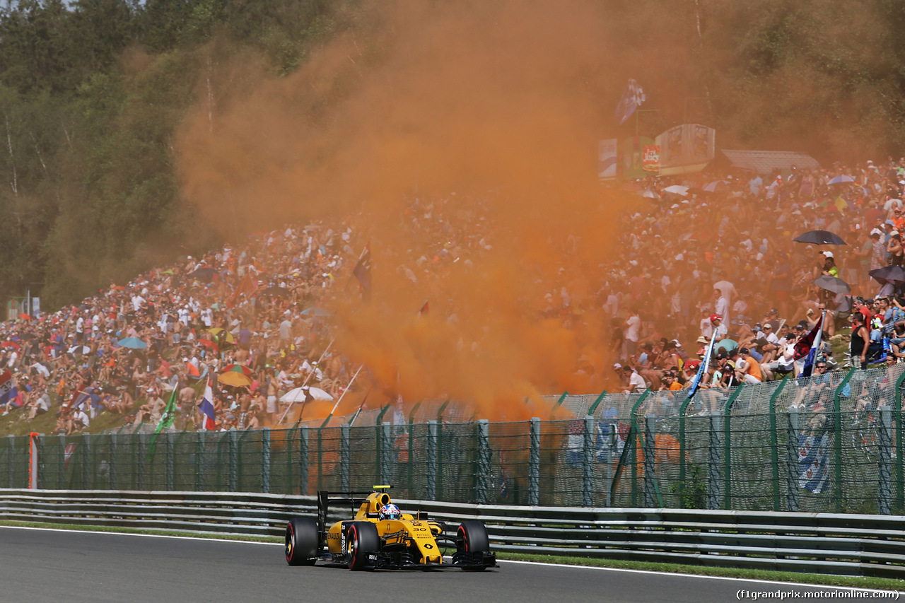 GP BELGIO, Jolyon Palmer (GBR) Renault Sport F1 Team RS16.
27.08.2016. Qualifiche