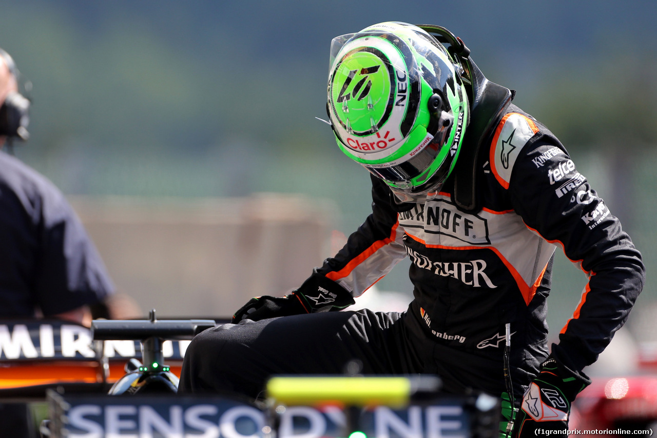 GP BELGIO, Nico Hulkenberg (GER), Sahara Force India 
27.08.2016. Qualifiche