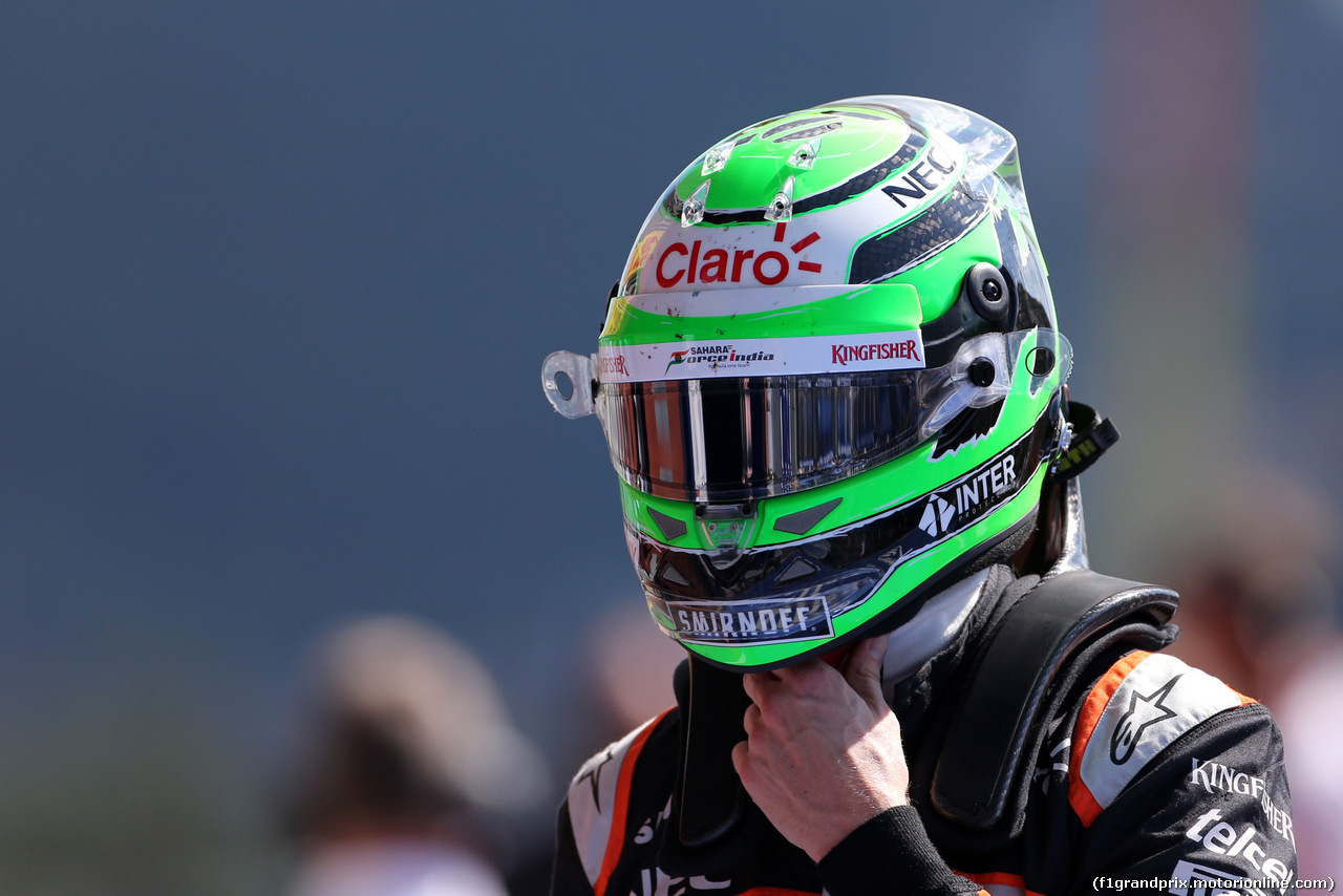 GP BELGIO, Nico Hulkenberg (GER), Sahara Force India 
27.08.2016. Qualifiche