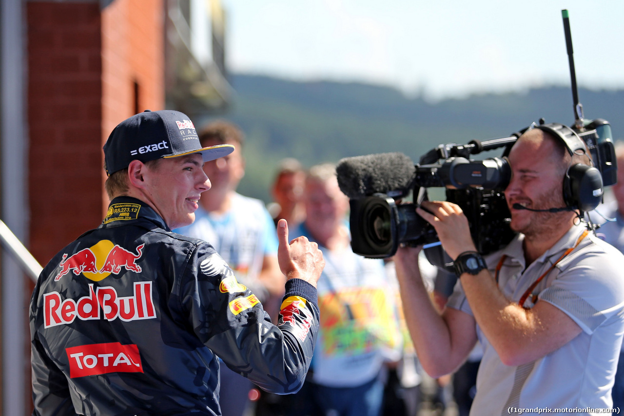 GP BELGIO, Max Verstappen (NL), Red Bull Racing 
27.08.2016. Qualifiche