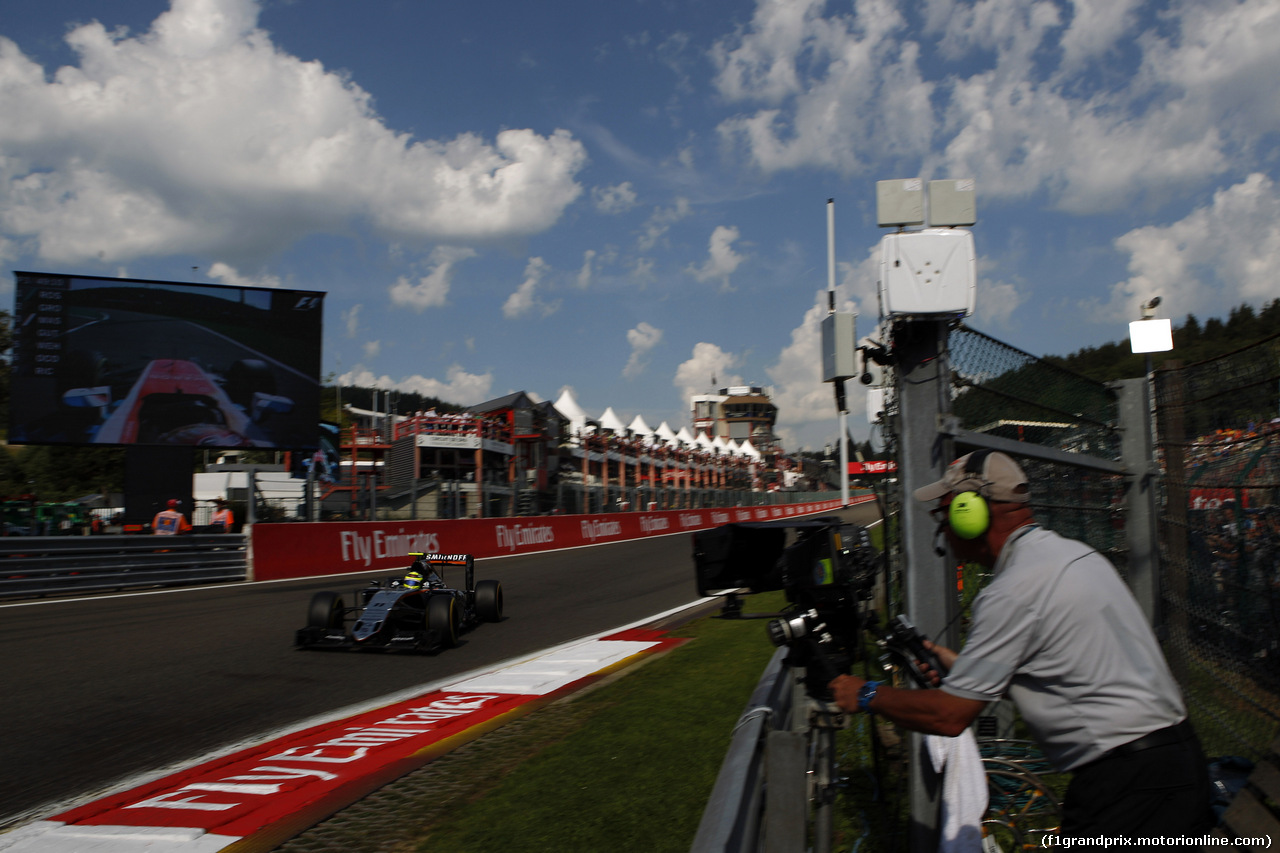 GP BELGIO, 27.08.2016 - Prove Libere 3, Sergio Perez (MEX) Sahara Force India F1 VJM09