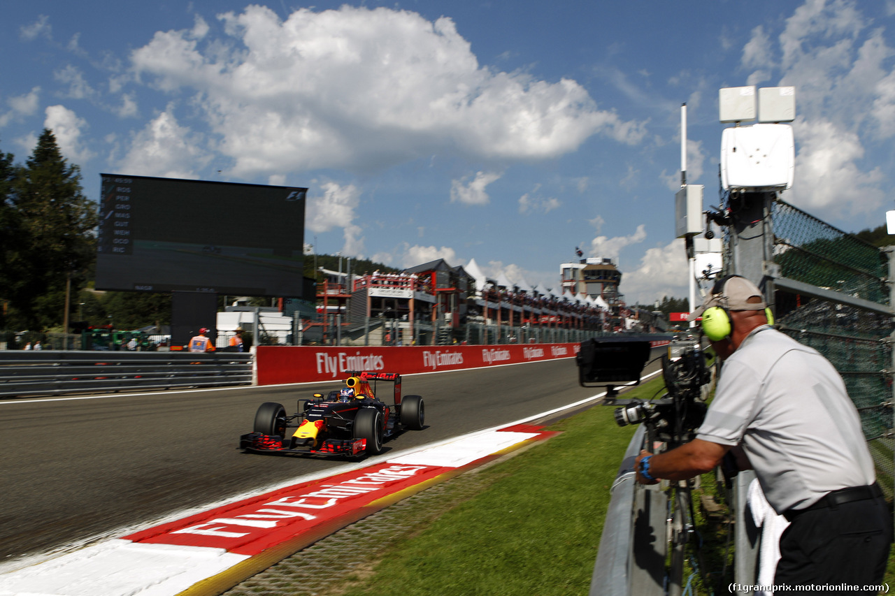 GP BELGIO, 27.08.2016 - Prove Libere 3, Daniel Ricciardo (AUS) Red Bull Racing RB12