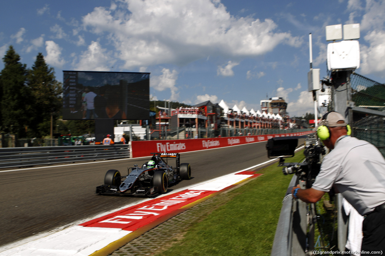 GP BELGIO, 27.08.2016 - Prove Libere 3, Nico Hulkenberg (GER) Sahara Force India F1 VJM09