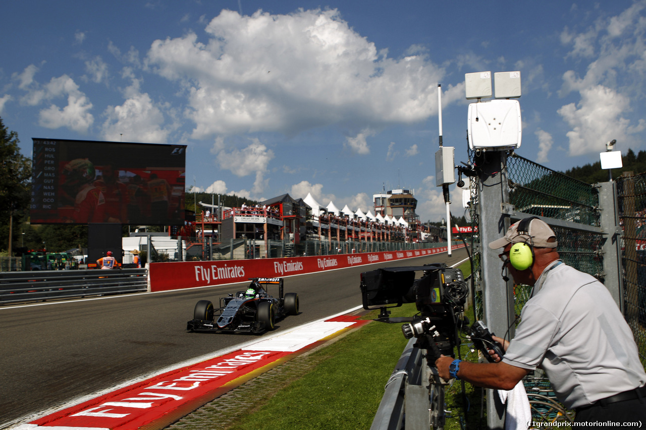 GP BELGIO, 27.08.2016 - Prove Libere 3, Nico Hulkenberg (GER) Sahara Force India F1 VJM09