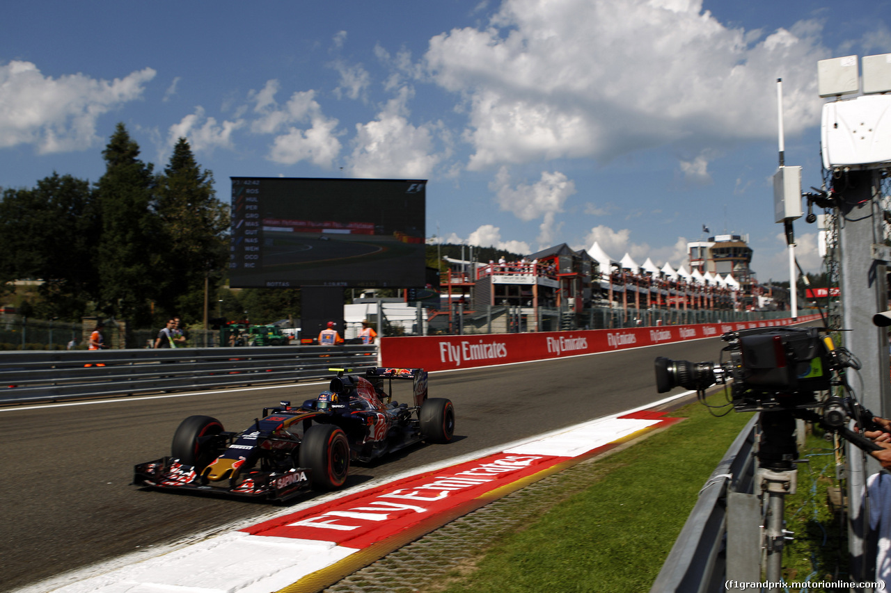 GP BELGIO, 27.08.2016 - Prove Libere 3, Carlos Sainz Jr (ESP) Scuderia Toro Rosso STR11