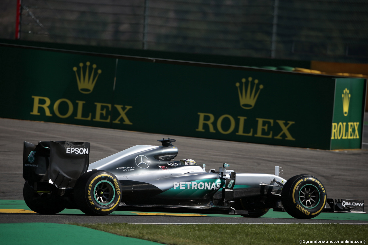 GP BELGIO, 27.08.2016 - Prove Libere 3, Lewis Hamilton (GBR) Mercedes AMG F1 W07 Hybrid