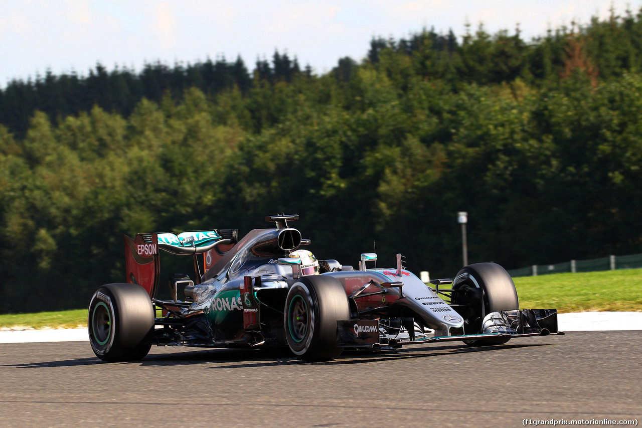 GP BELGIO, 27.08.2016 - Prove Libere 3, Lewis Hamilton (GBR) Mercedes AMG F1 W07 Hybrid