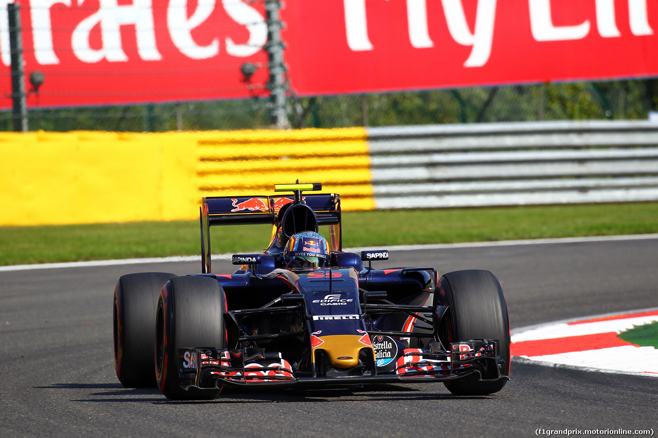 GP BELGIO, 27.08.2016 - Prove Libere 3, Carlos Sainz Jr (ESP) Scuderia Toro Rosso STR11