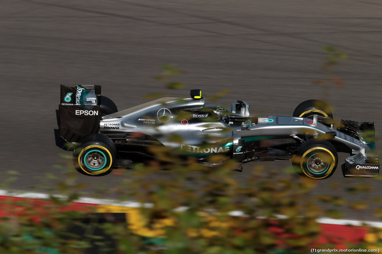 GP BELGIO, 27.08.2016 - Prove Libere 3, Nico Rosberg (GER) Mercedes AMG F1 W07 Hybrid