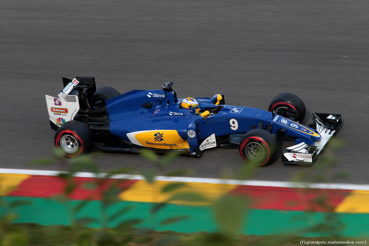 GP BELGIO, 27.08.2016 - Prove Libere 3, Marcus Ericsson (SUE) Sauber C34