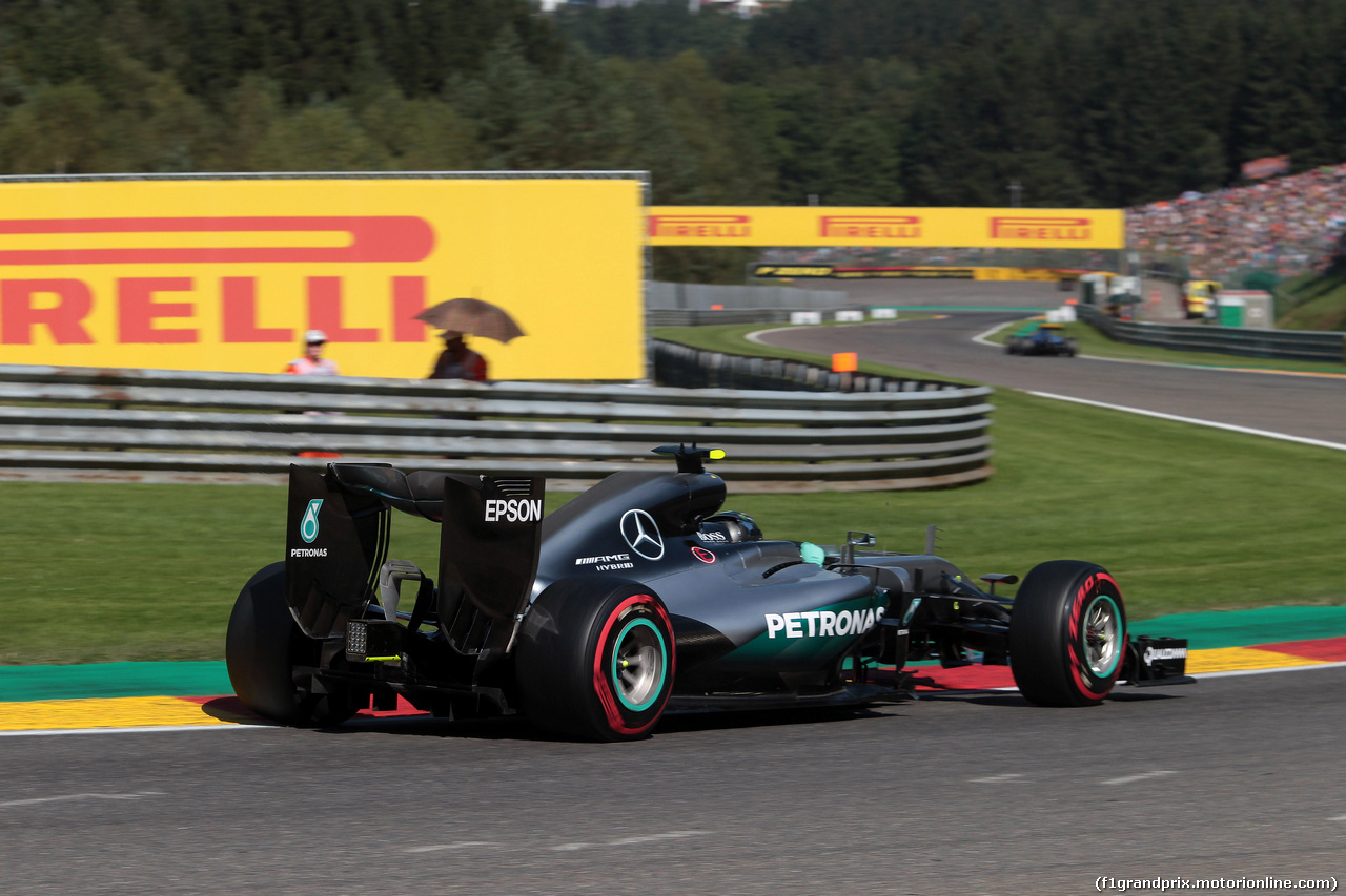 GP BELGIO, 27.08.2016 - Prove Libere 3, Nico Rosberg (GER) Mercedes AMG F1 W07 Hybrid