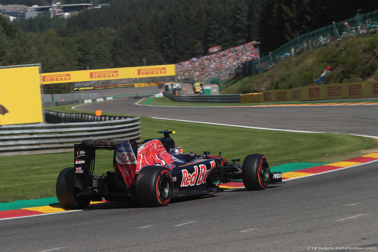 GP BELGIO, 27.08.2016 - Prove Libere 3, Carlos Sainz Jr (ESP) Scuderia Toro Rosso STR11