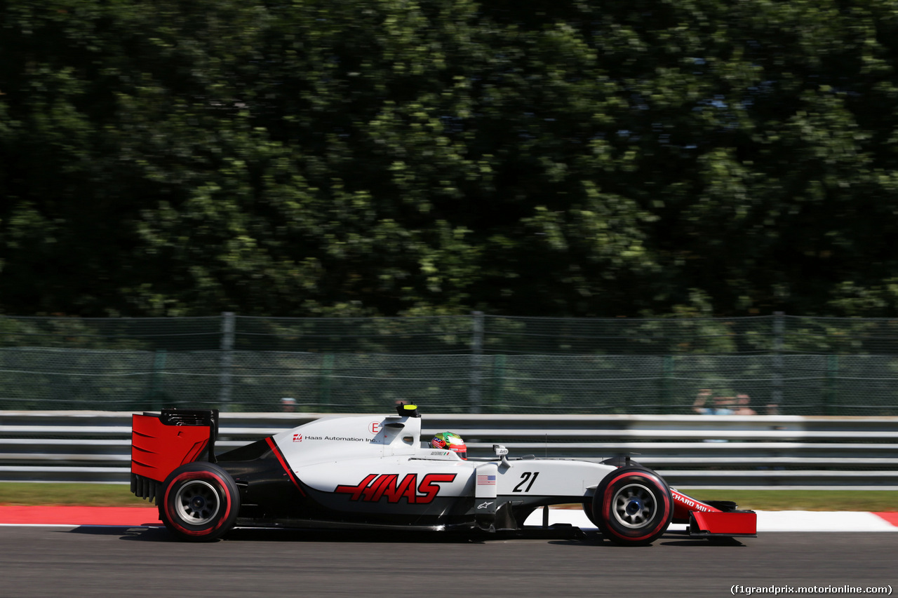 GP BELGIO, Esteban Gutierrez (MEX) Haas F1 Team VF-16.
27.08.2016. Qualifiche