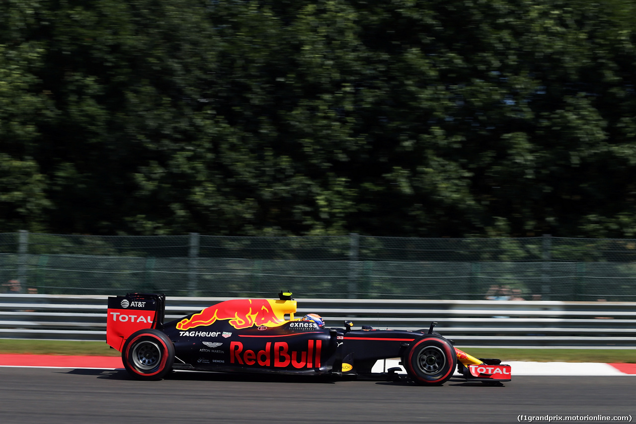 GP BELGIO, Max Verstappen (NLD) Red Bull Racing RB12.
27.08.2016. Qualifiche