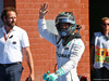 GP BELGIO, Nico Rosberg (GER) Mercedes AMG F1 celebrates his pole position in parc ferme.
27.08.2016. Qualifiche