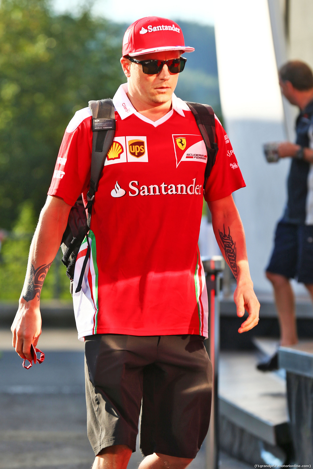 GP BELGIO, Kimi Raikkonen (FIN) Ferrari.
26.08.2016.