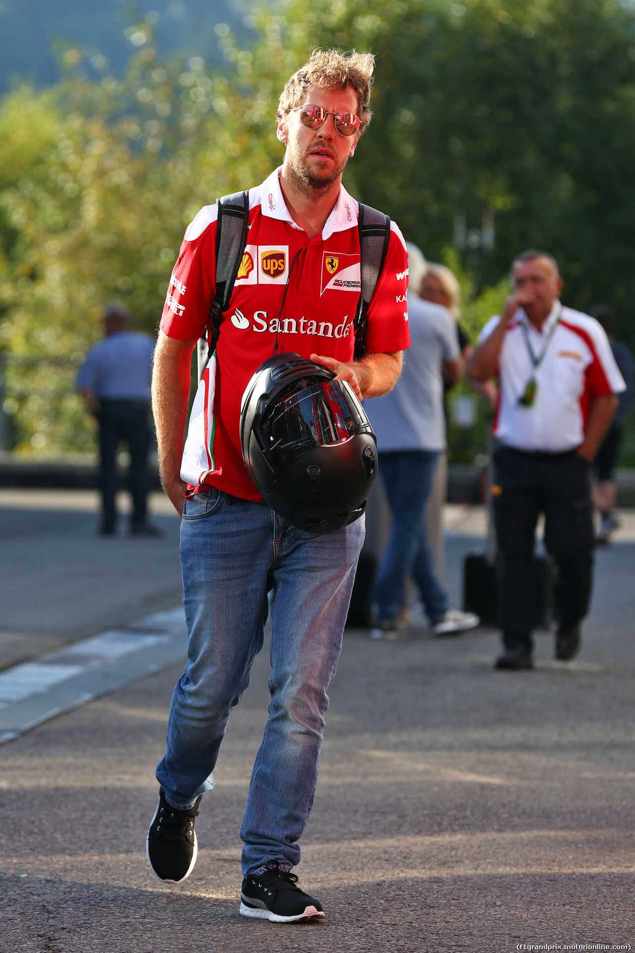 GP BELGIO, Sebastian Vettel (GER) Ferrari.
26.08.2016.