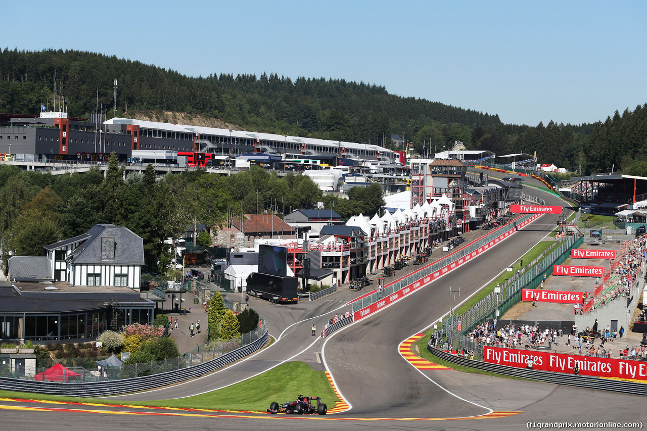 GP BELGIO, Daniil Kvyat (RUS) Scuderia Toro Rosso STR11.
26.08.2016. Prove Libere 1