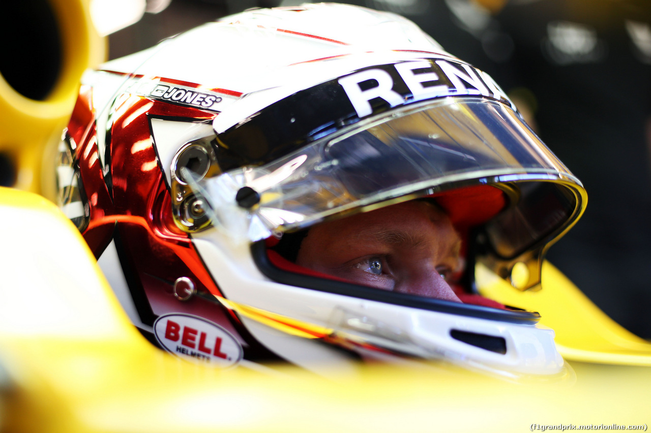 GP BELGIO, Kevin Magnussen (DEN) Renault Sport F1 Team RS16.
26.08.2016. Prove Libere 1