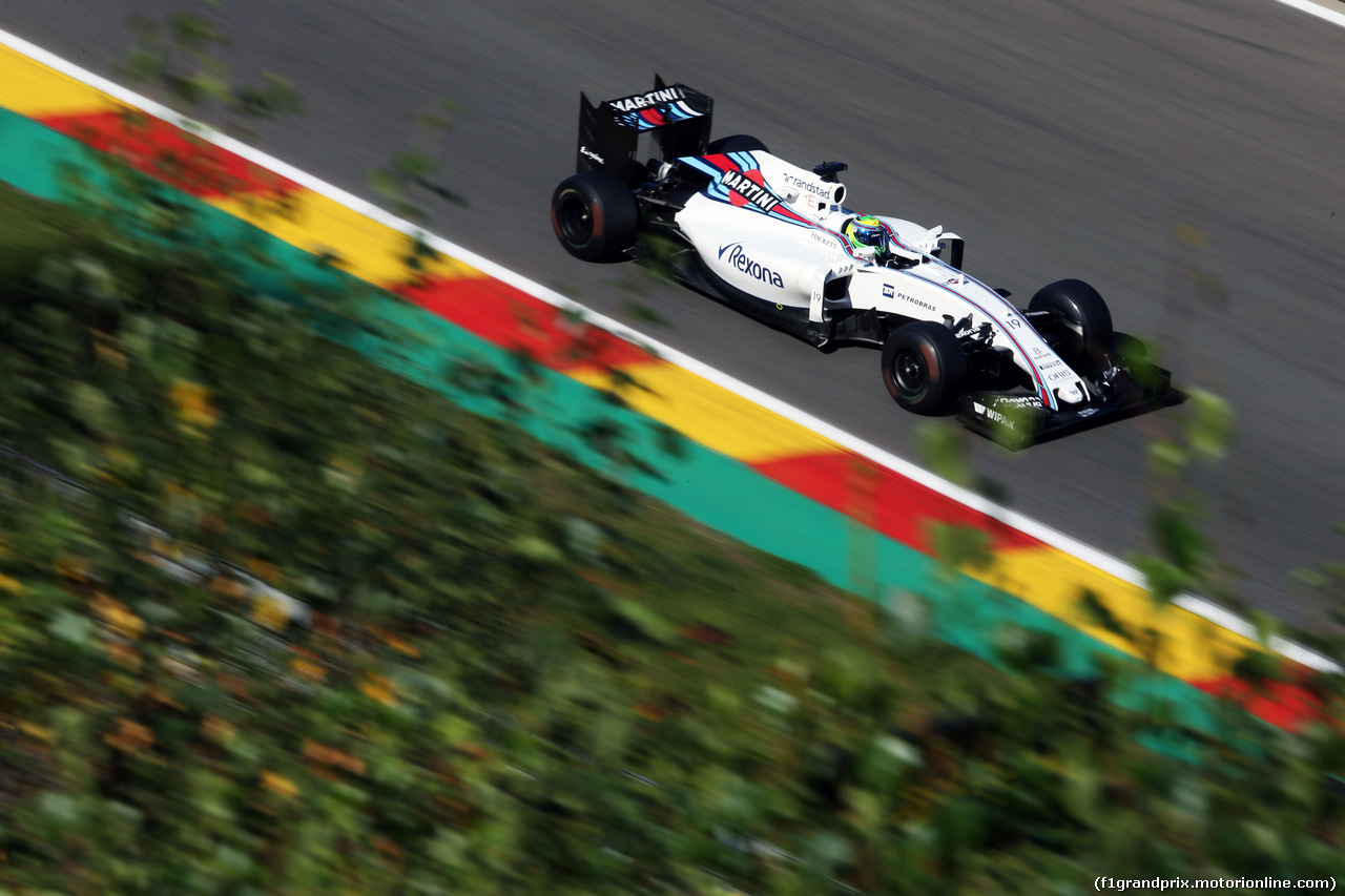 GP BELGIO, 26.08.2016 - Prove Libere 1, Felipe Massa (BRA) Williams FW38