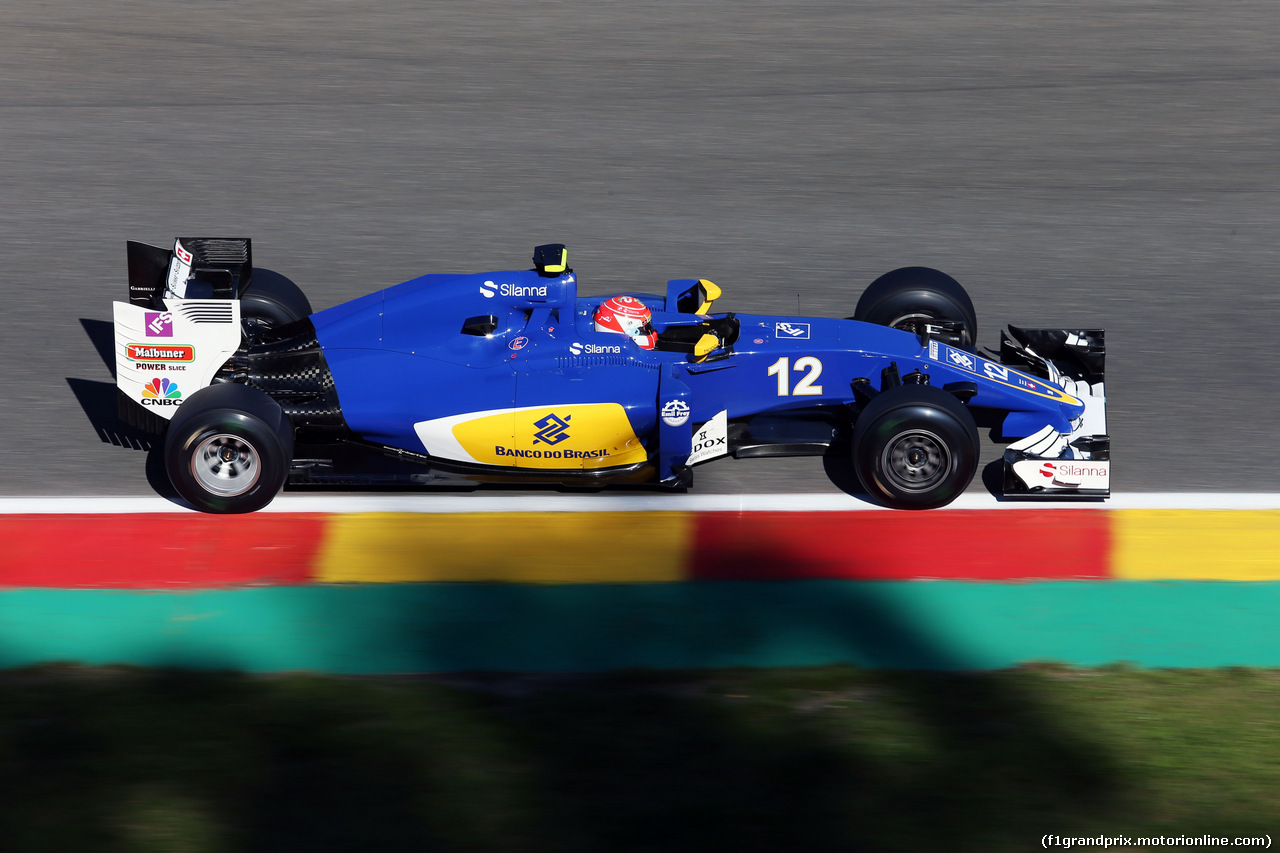 GP BELGIO, 26.08.2016 - Prove Libere 1, Felipe Nasr (BRA) Sauber C34