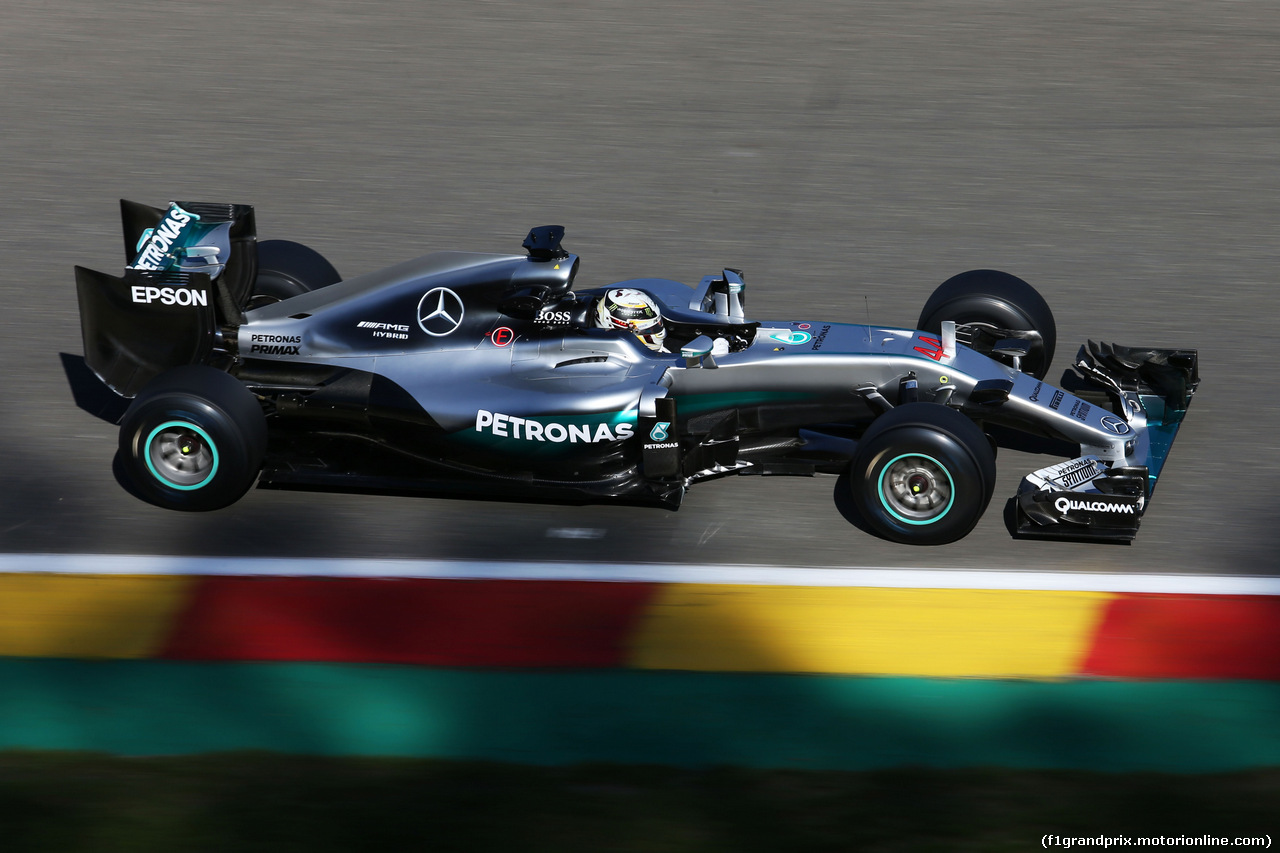 GP BELGIO, 26.08.2016 - Prove Libere 1, Lewis Hamilton (GBR) Mercedes AMG F1 W07 Hybrid