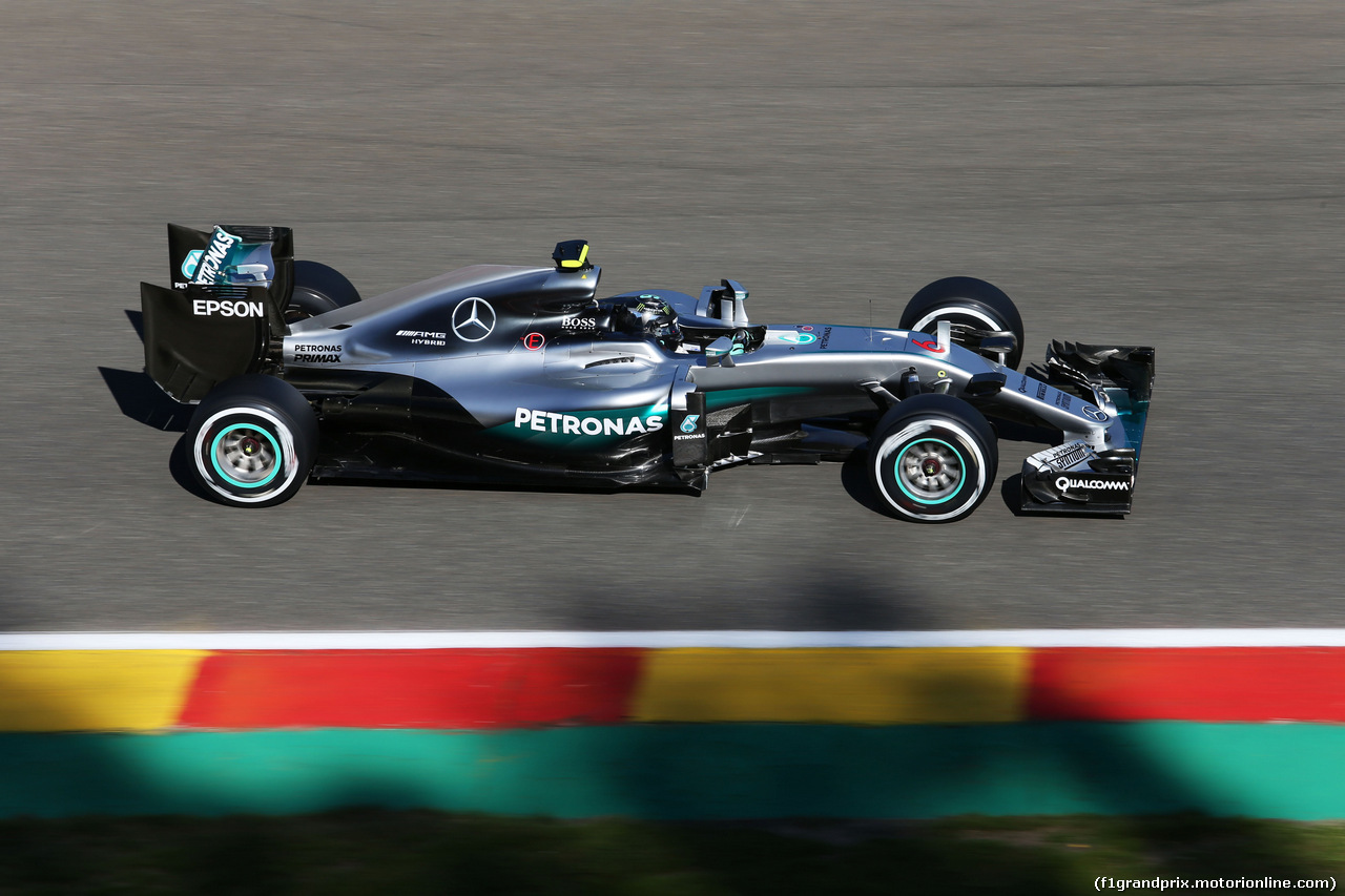 GP BELGIO, 26.08.2016 - Prove Libere 1, Nico Rosberg (GER) Mercedes AMG F1 W07 Hybrid