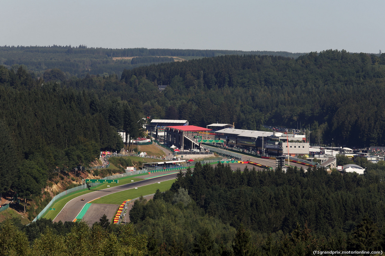 GP BELGIO, 26.08.2016 - Prove Libere 1, Atmosphere