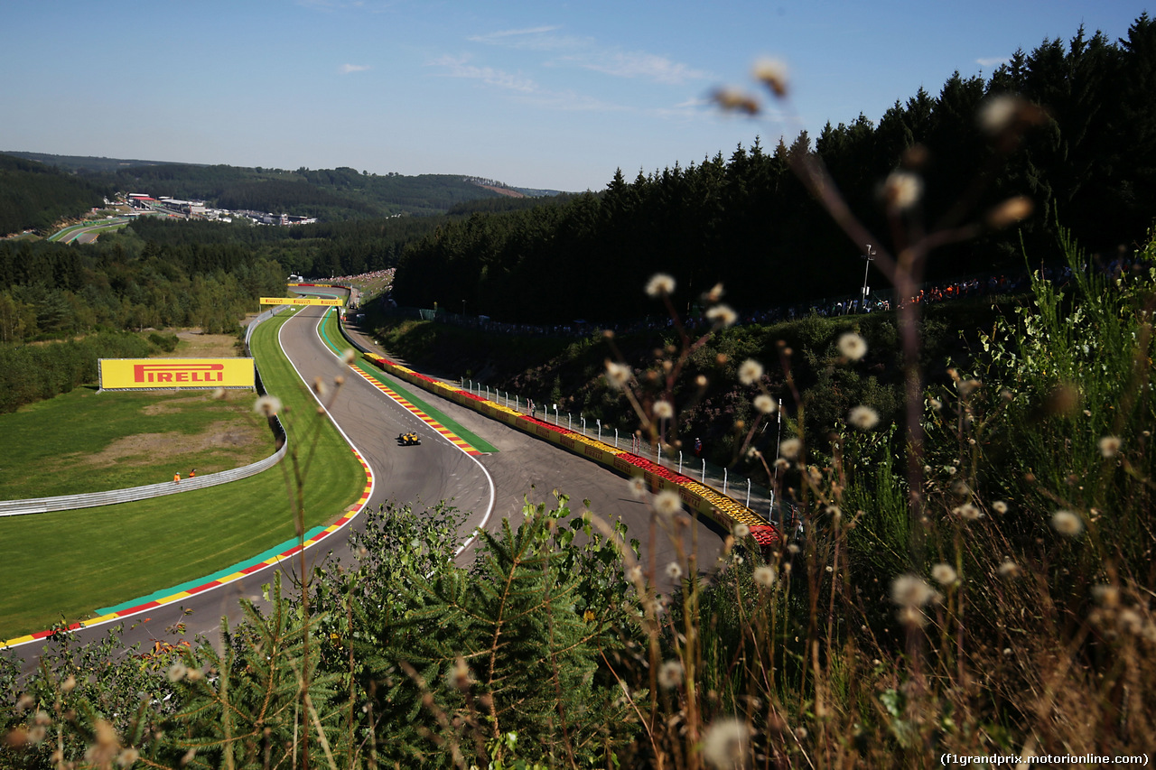 GP BELGIO, 26.08.2016 - Prove Libere 1, Kevin Magnussen (DEN) Renault Sport F1 Team RS16