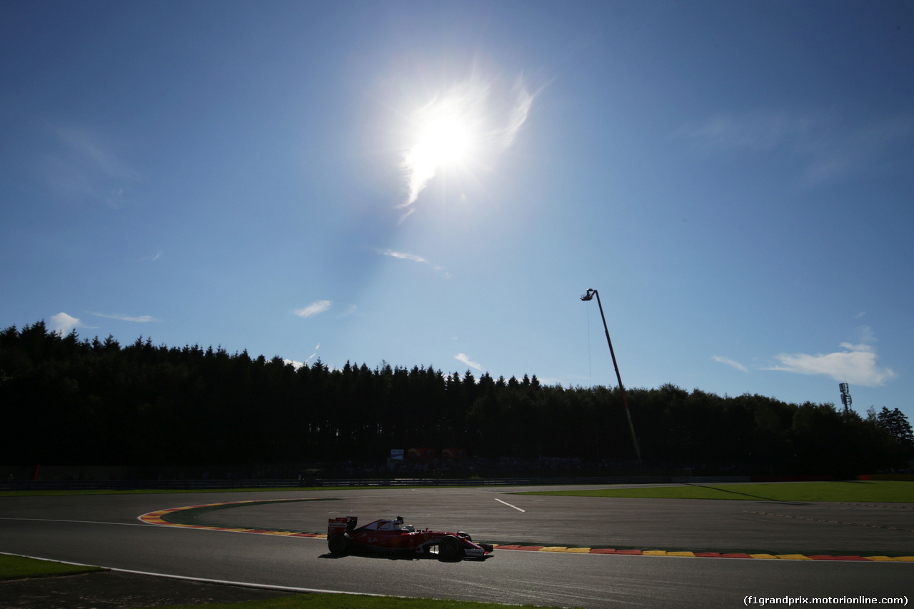 GP BELGIO, 26.08.2016 - Prove Libere 1, Sebastian Vettel (GER) Ferrari SF16-H