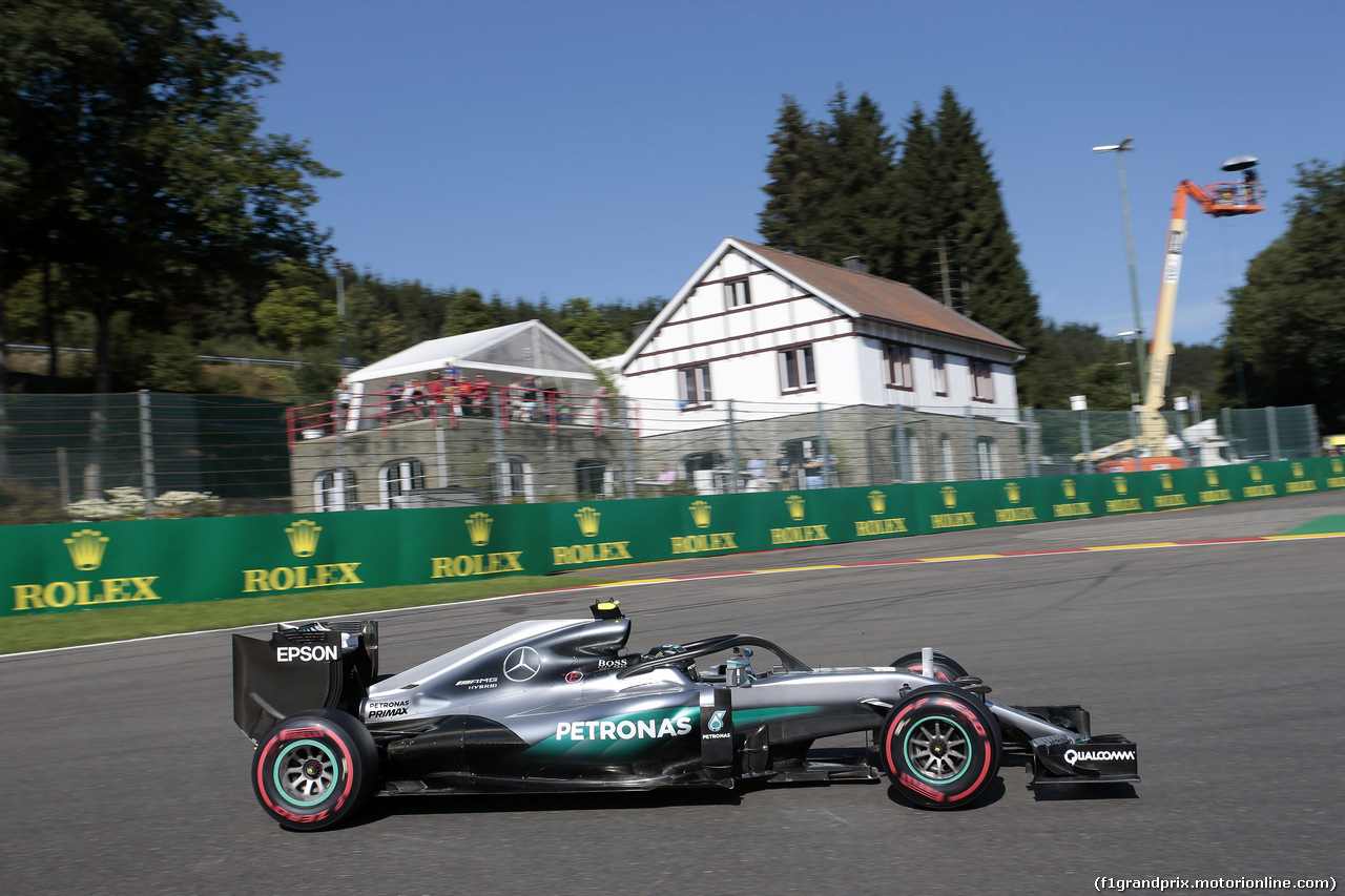 GP BELGIO, 26.08.2016 - Prove Libere 1, Nico Rosberg (GER) Mercedes AMG F1 W07 Hybrid