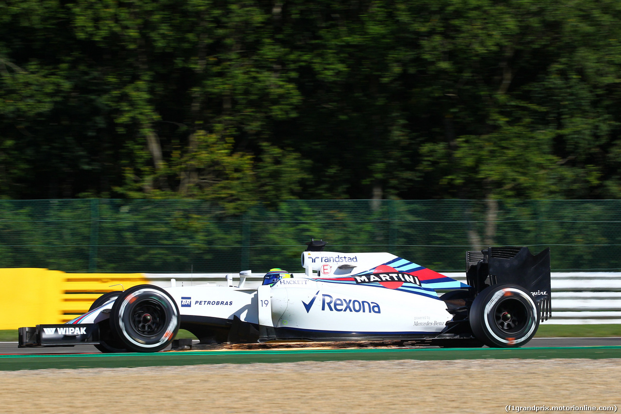 GP BELGIO, 26.08.2016 - Prove Libere 1, Felipe Massa (BRA) Williams FW38