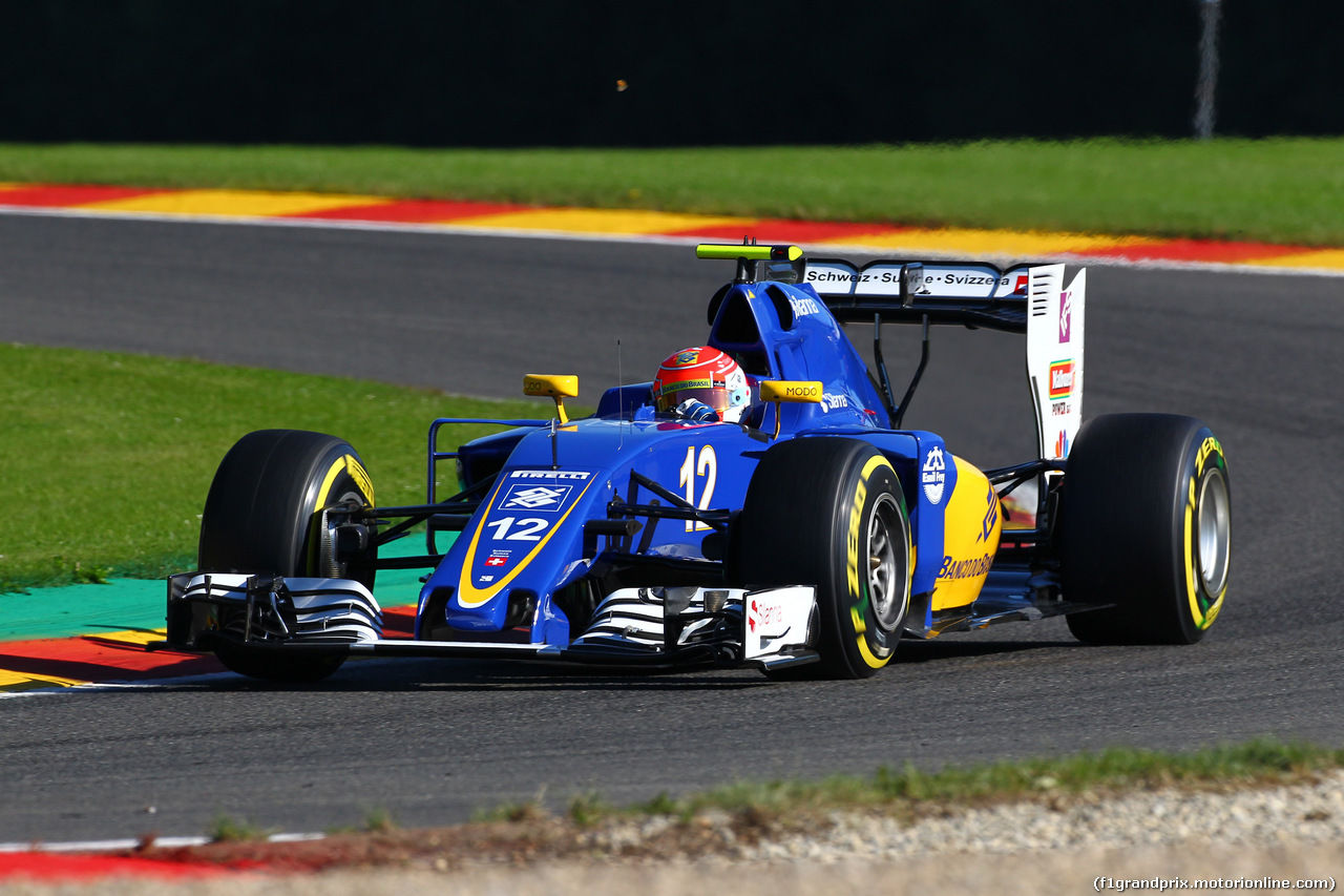 GP BELGIO, 26.08.2016 - Prove Libere 1, Felipe Nasr (BRA) Sauber C34