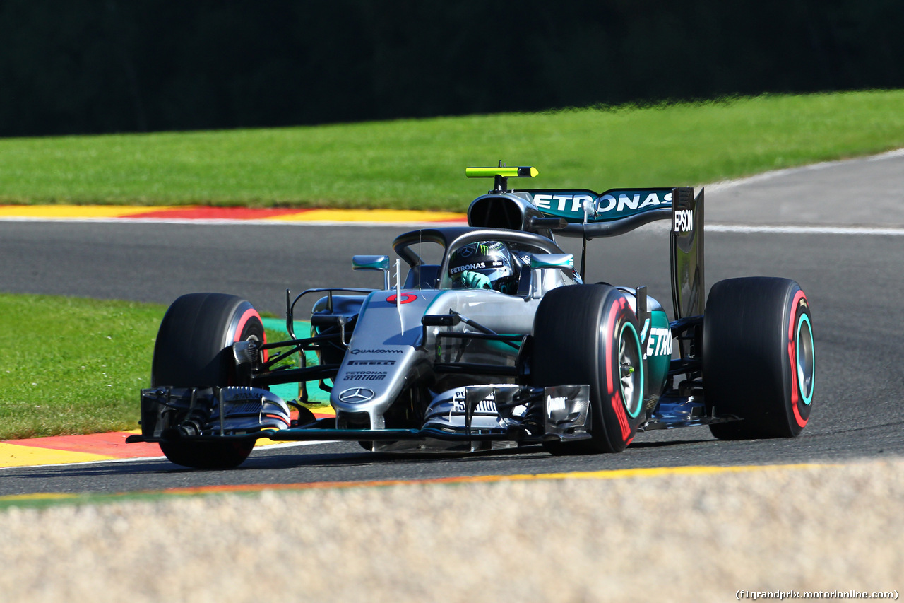 GP BELGIO, 26.08.2016 - Prove Libere 1, Nico Rosberg (GER) Mercedes AMG F1 W07 Hybrid