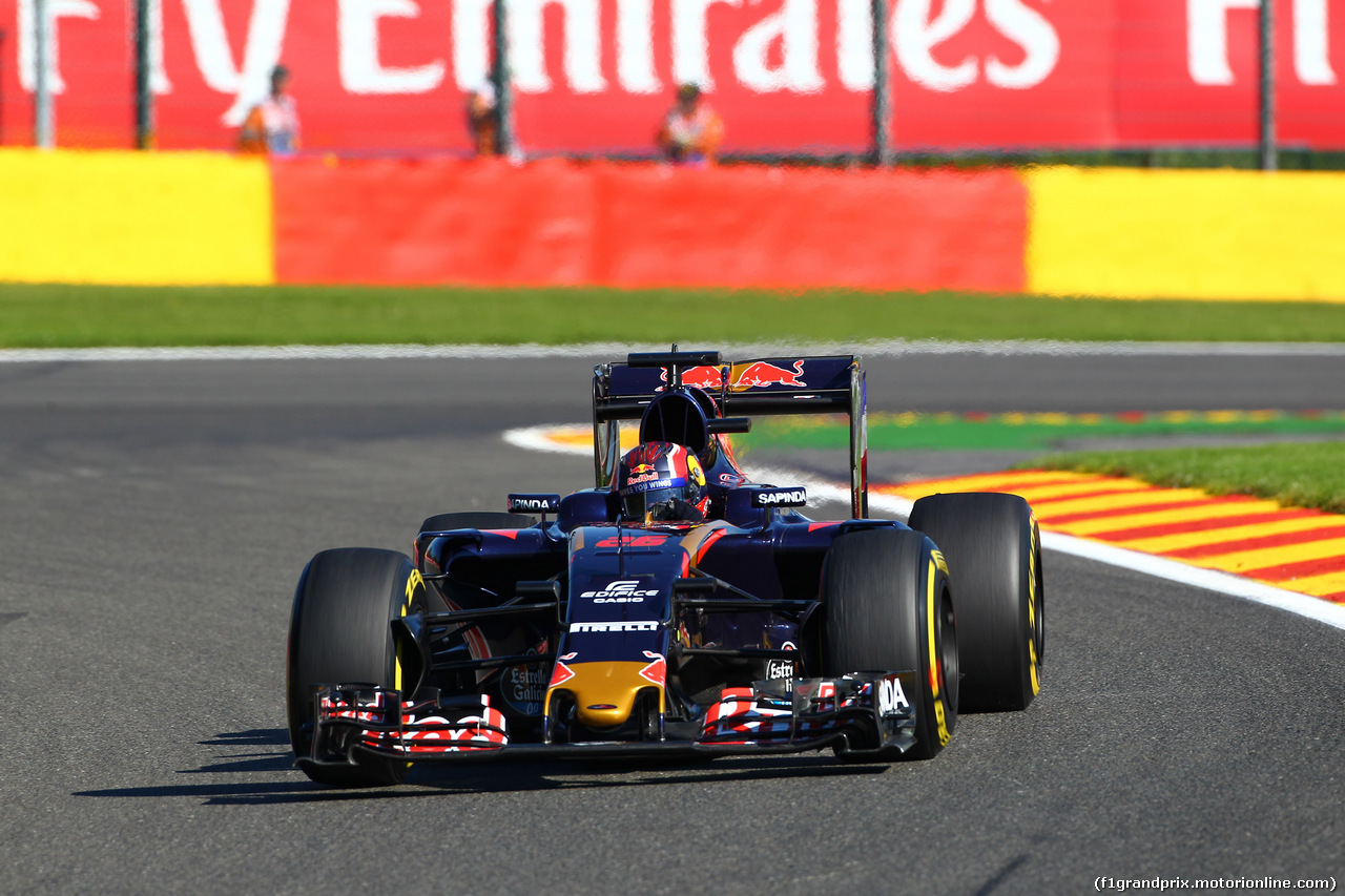 GP BELGIO, 26.08.2016 - Prove Libere 1, Daniil Kvyat (RUS) Scuderia Toro Rosso STR11