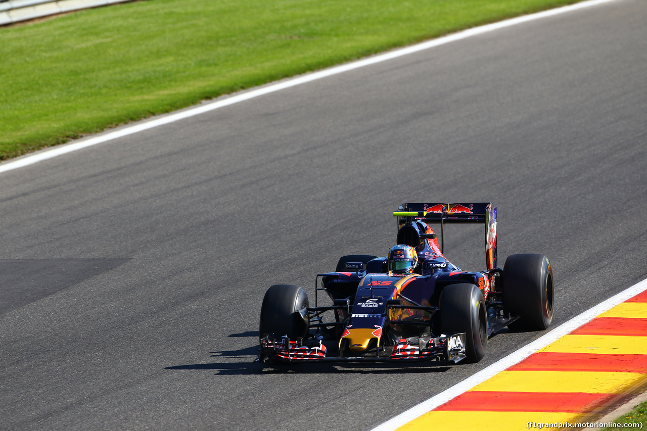 GP BELGIO, 26.08.2016 - Prove Libere 1, Carlos Sainz Jr (ESP) Scuderia Toro Rosso STR11