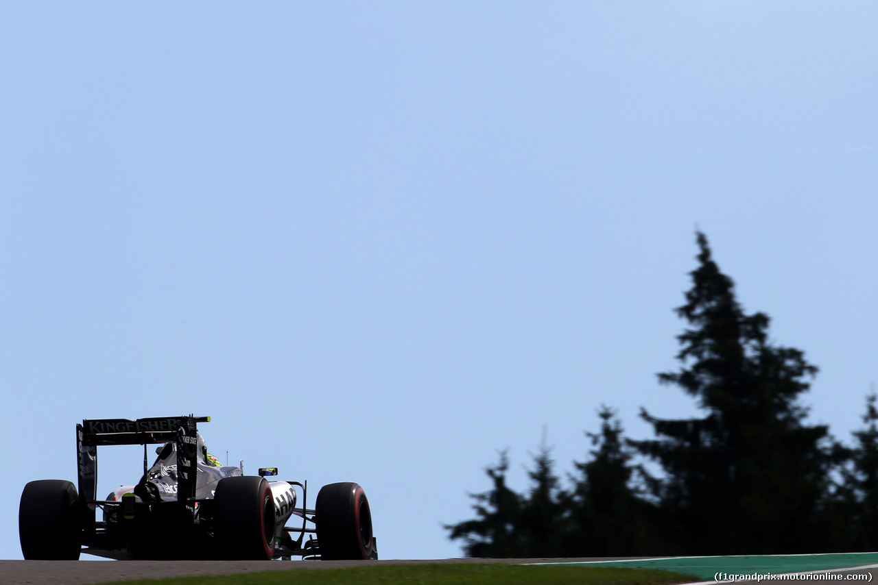 GP BELGIO, Sergio Perez (MEX), Sahara Force India 
26.08.2016. Prove Libere 2