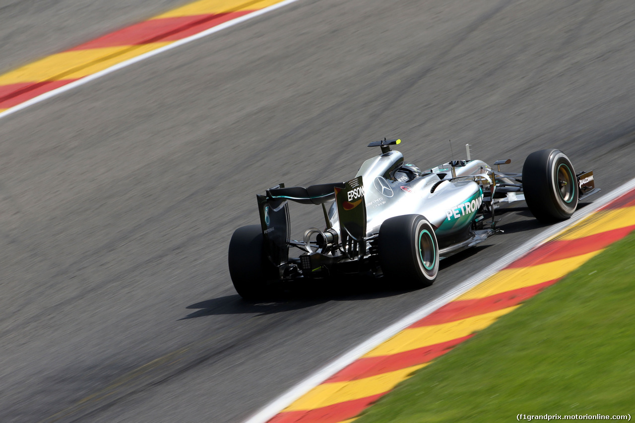 GP BELGIO, Nico Rosberg (GER), Mercedes AMG F1 Team 
26.08.2016. Prove Libere 2